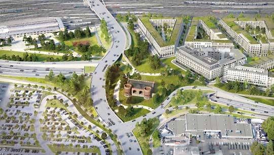 Abruch Wallstraßenbrücke